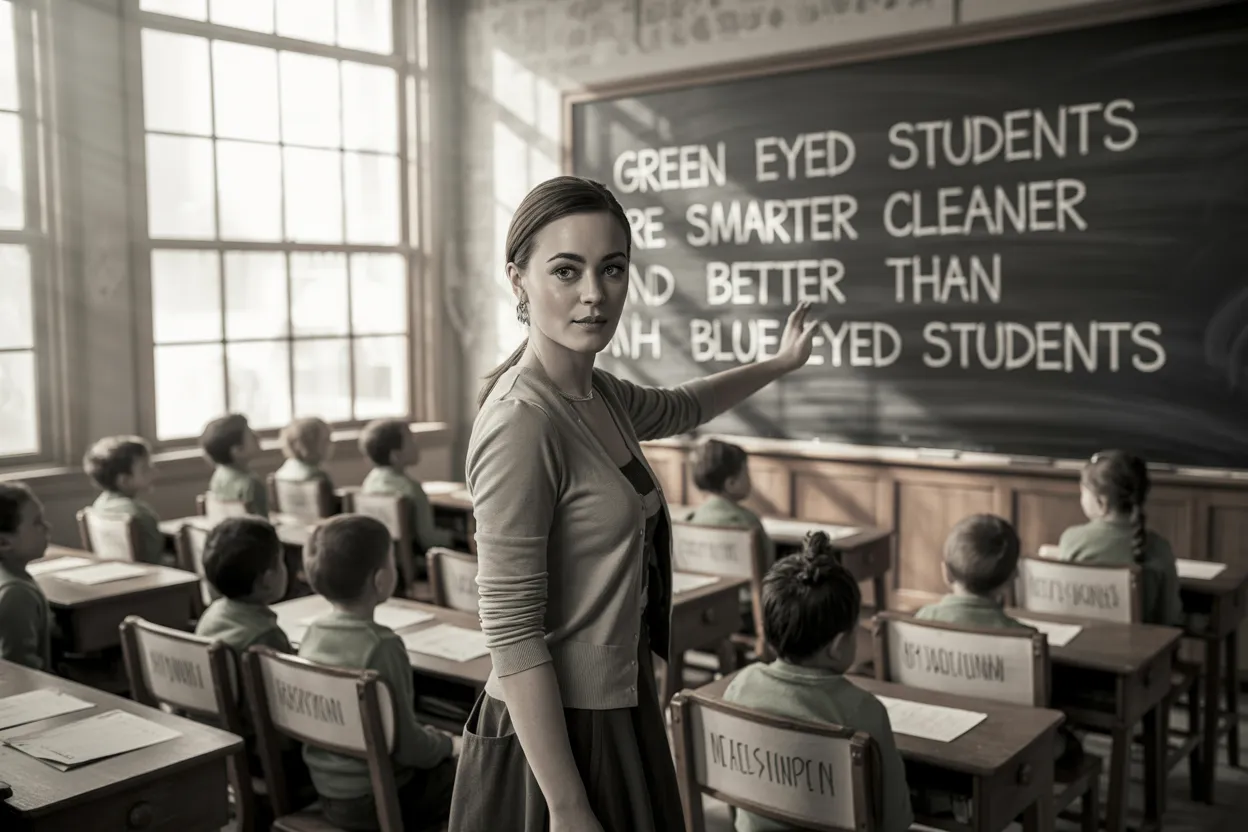 Jane Elliott’s Classroom Experiment