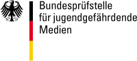 Logo der Bundesprüfstelle für jugendgefährdende Medien